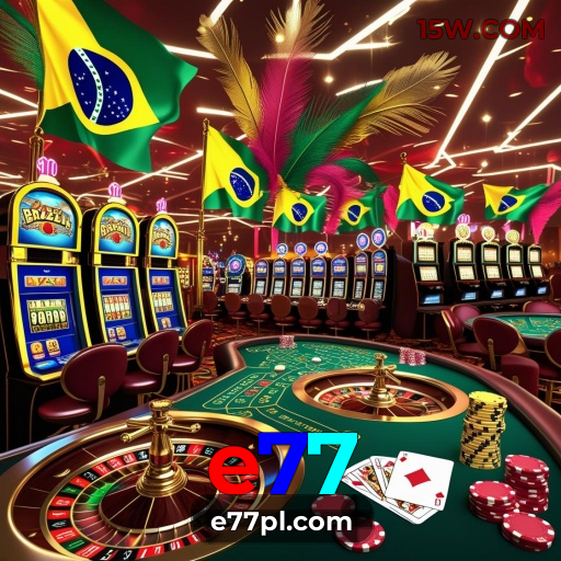 Os Maiores Jackpots do Brasil estão no e77 Cassino Online